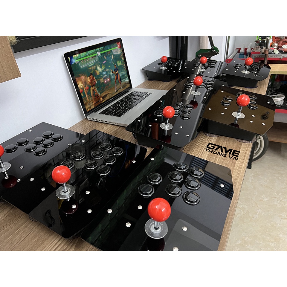 [Siêu Rẻ] Bàn Game Thùng Cơ Bản Chơi Game Giả Lập MAME | Dùng Cho Máy Tính , Laptop (Cần Cài Đặt) | Tặng Gù Dài