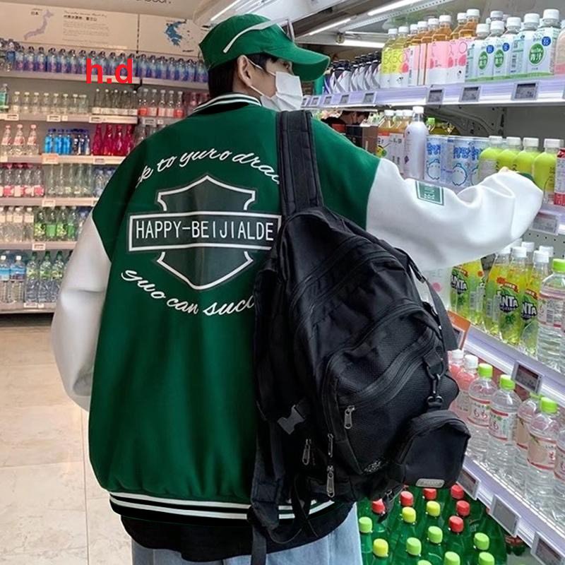 Áo khoác Bomber  happy Unisex Ulzzang nam nữ Nhiều màu Hot Áo Bomber lên from mặc siêu đẹp