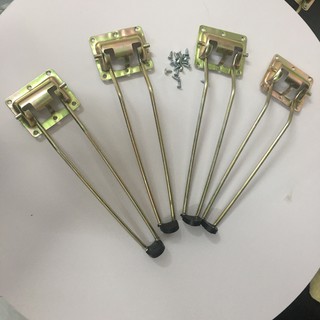 Chân bàn gấp gọn( 4 cái +24 vít )