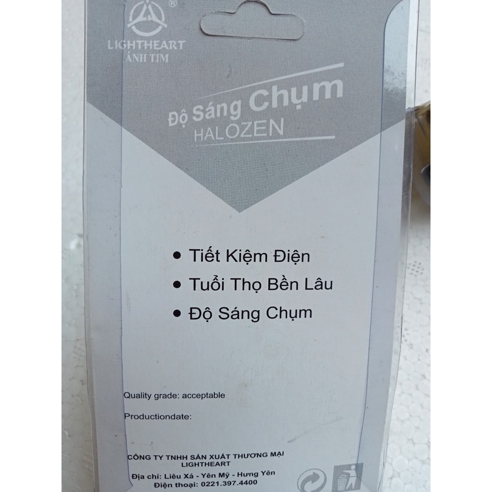 Bóng đèn Pha H4 xe máy 12V 35W Halogen siêu sáng