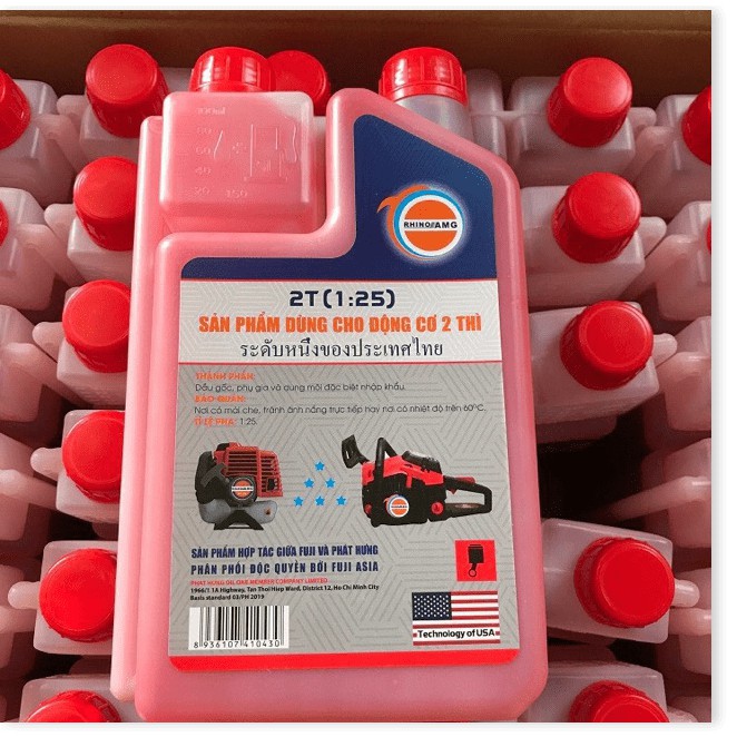 Dầu nhớt máy cắt cỏ 2 thì BLUE-2T thái lan pha xăng 1L
