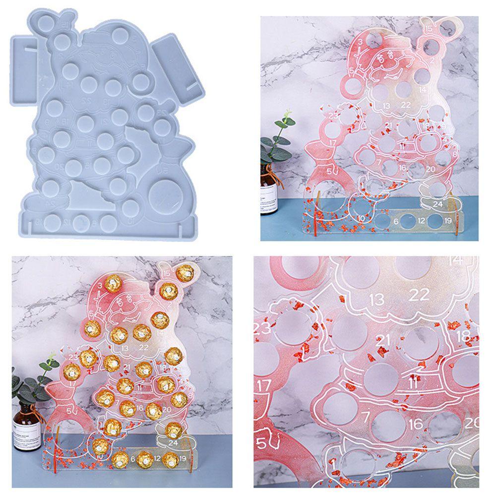 Khuôn Silicone Làm Quà Tặng Hình Ông Già Noel