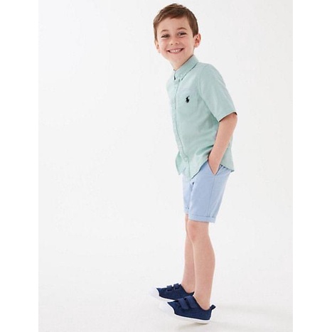 Áo sơ mi tay ngắn bé trai RALPH LAUREN