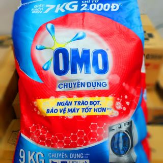 Omo 9kg chuyên dùng cho giặt máy , giặt tay