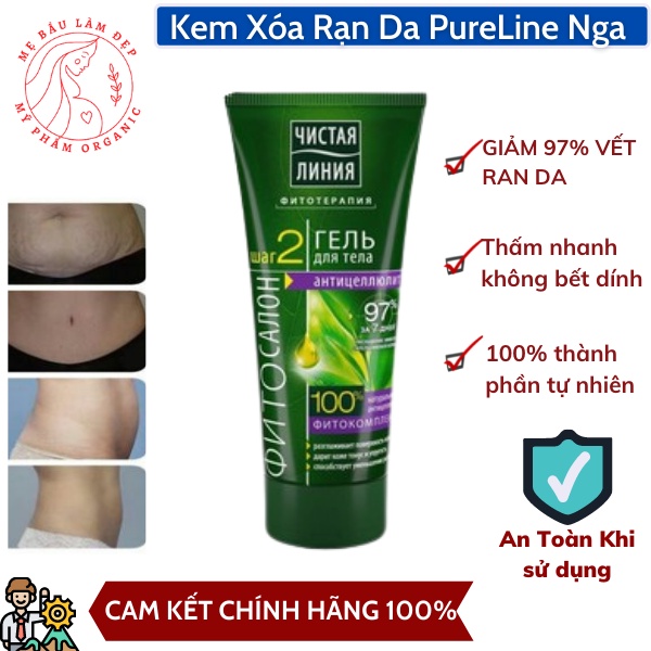 Kem rạn da - giảm mỡ bụng, mỡ thừa đến 97%  200ml - Cam kết chính hãng Nga