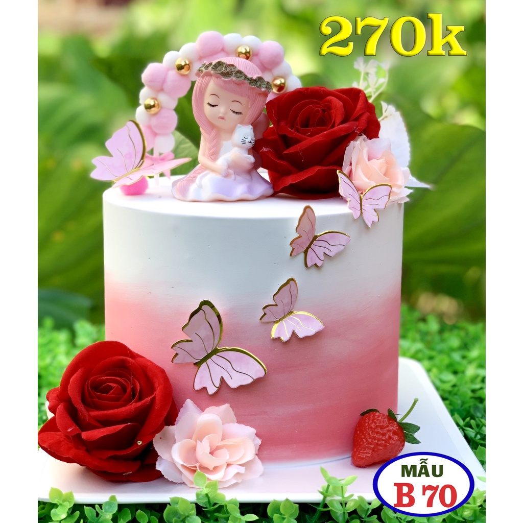 Bánh mẫu - bánh mô hình chụp ảnh, quay video , mẫu thiên thần