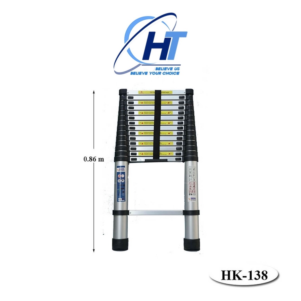 Thang Nhôm Rút Đơn Nhật Bản HAKAWA HK138