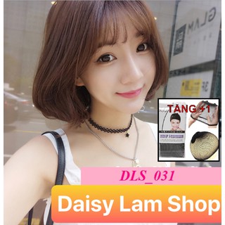 [TẶNG TRÙM LƯỚI] TÓC GIẢ MÁI THƯA NGẮN S031