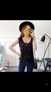 Áo ba lỗ kim sa