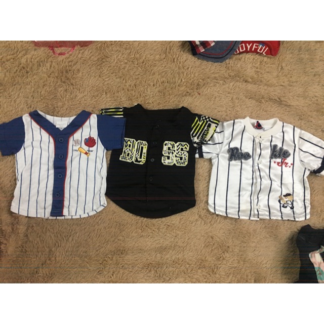 Sét áo bé trai bóng chày