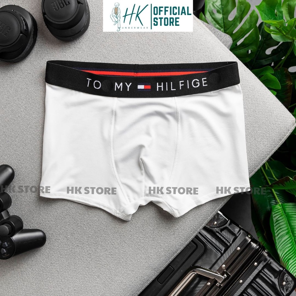[SIZE 80-95kg] Quần Sịp Boxer Thun Lạnh Hàng Chuẩn Xuất Xịn Combo 4 cái , Quần Lót Nam Boxer Cao Cấp Co Giãn 4 Chiều