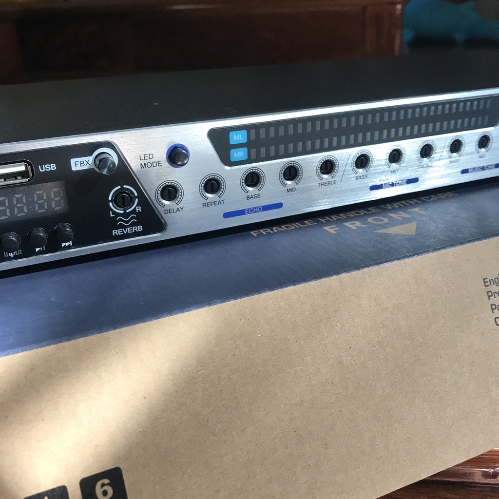 Vang cơ Gutin K-2 Có REVERB, Dàn đèn Led tín hiệu - Hàng Nhập Khẩu - Gia Khang Shop