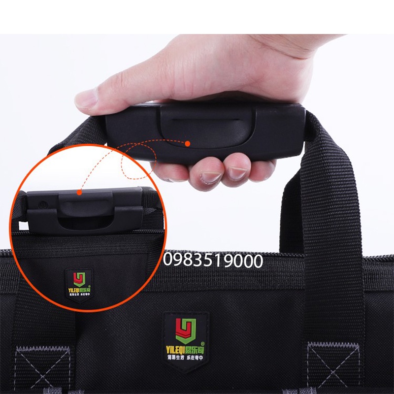Túi đựng đồ nghề 20 Inch  đế nhựa cứng chống nước