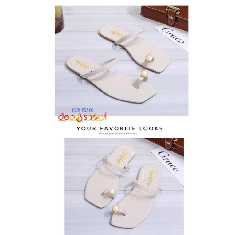 Dép nữ xỏ ngón quai mảnh thời trang 21025