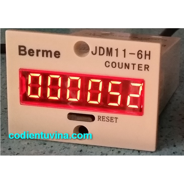 Bộ đếm counter và cảm biến từ nguồn 220V