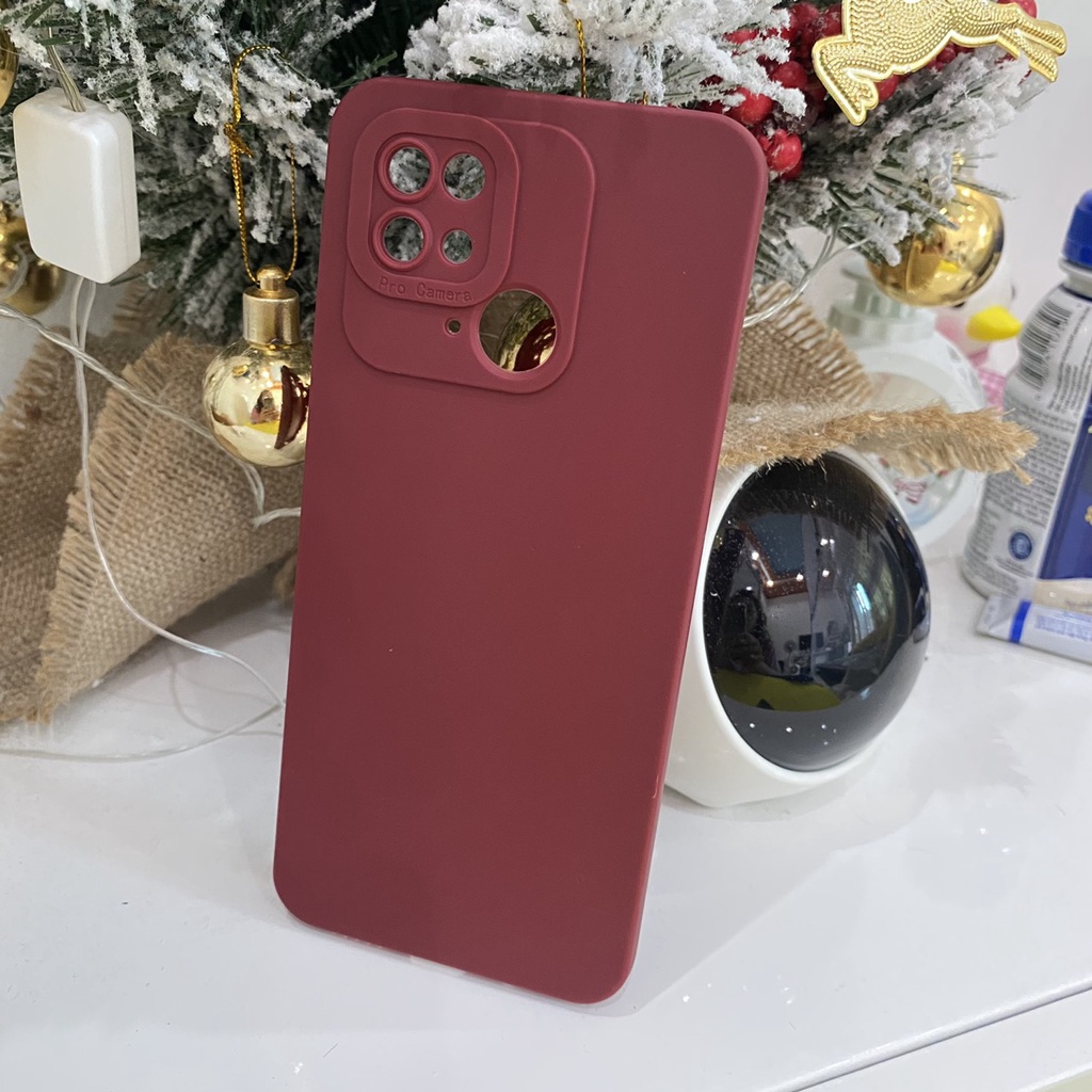 Redmi 12C _ Ốp lưng dẻo màu Xiaomi Redmi 12C Note 12 4G 10C K30 pro  K50 Pro K50 Gaming có gờ bảo vệ camera