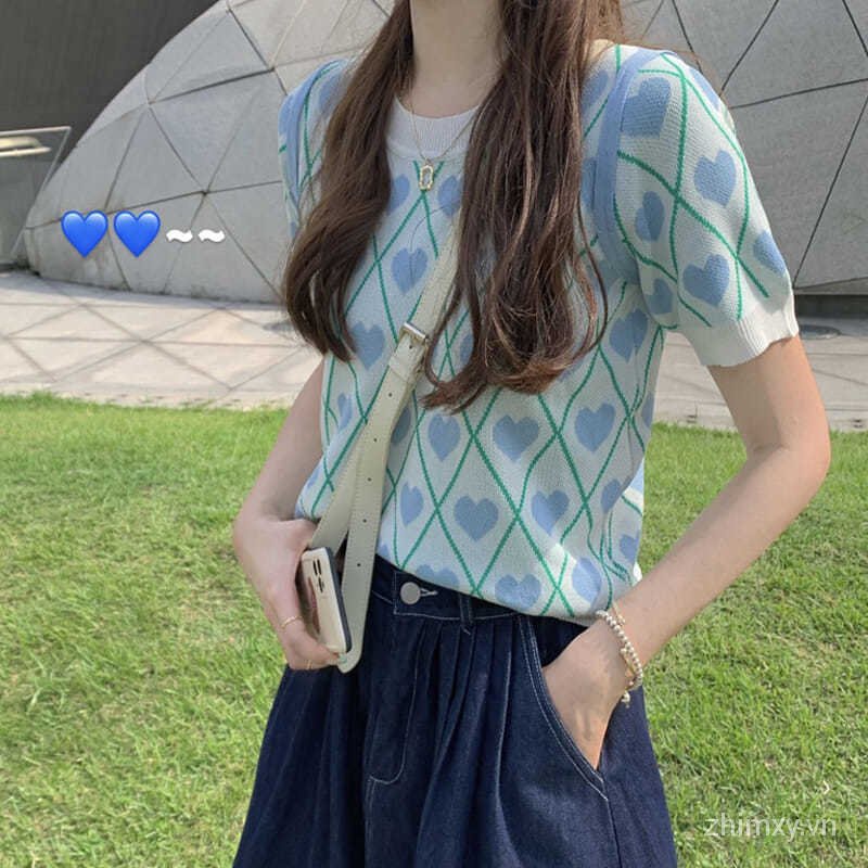 Áo sweater Do Dower tay ngắn dáng ngắn phối đồ thoải mái cho nữ | BigBuy360 - bigbuy360.vn