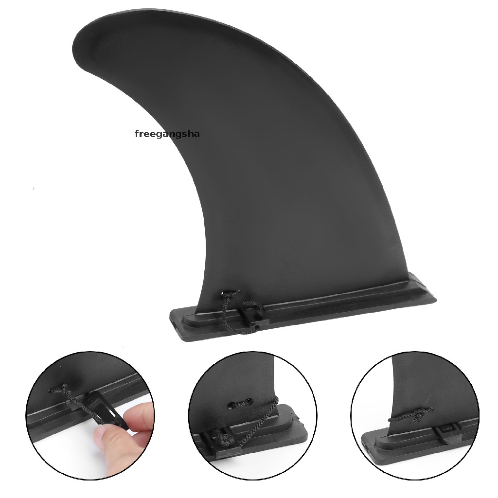[FREG] Surfboard SUP Fin Black Removable Universal SUP Fin Plastic Paddle board Fin SUP FDH