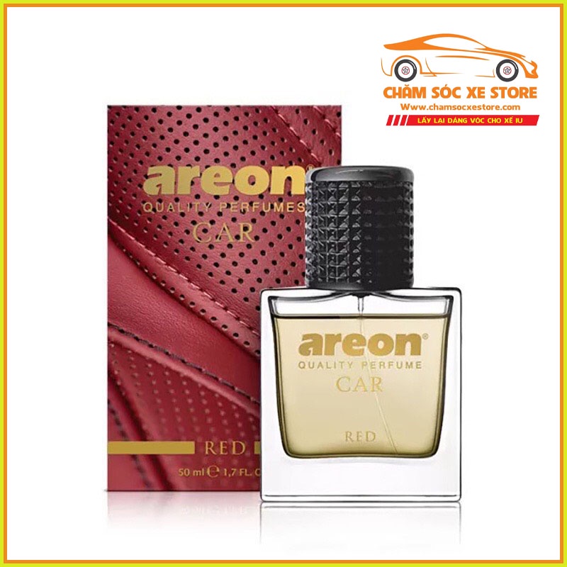 Nước Hoa AREON Ô Tô Dạng Xịt Cao Cấp - AREON Car Mùi Red Sang Trọng Nhẹ Nhàng Mát MCP03