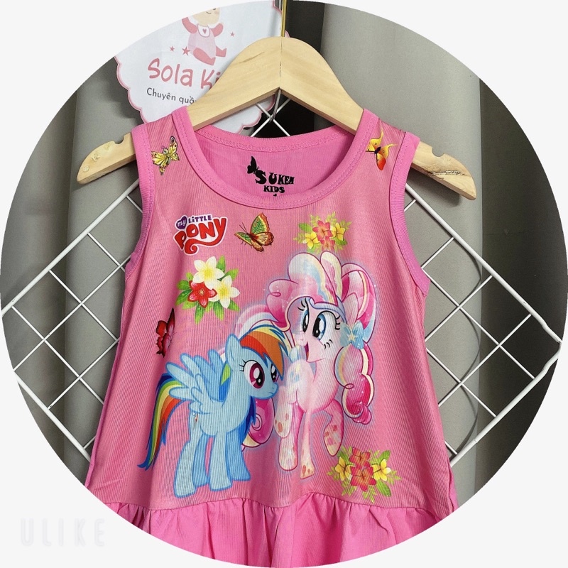 Đầm ngựa Pony hồng