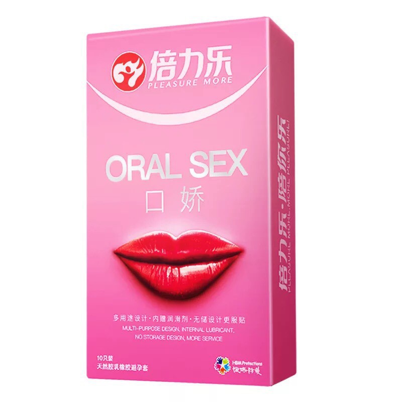 Bao cao su ORAL sex dành cho quan hệ bằng miệng tạo cảm giác an toàn có hương dâu