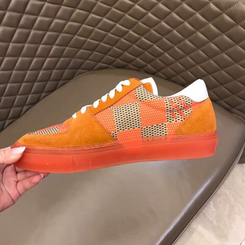 Giày thể thao/sneaker nam Louis Vuitton LV 2021 cao cấp hoạ tiết màu sắc độc đáo phong cách cá tính