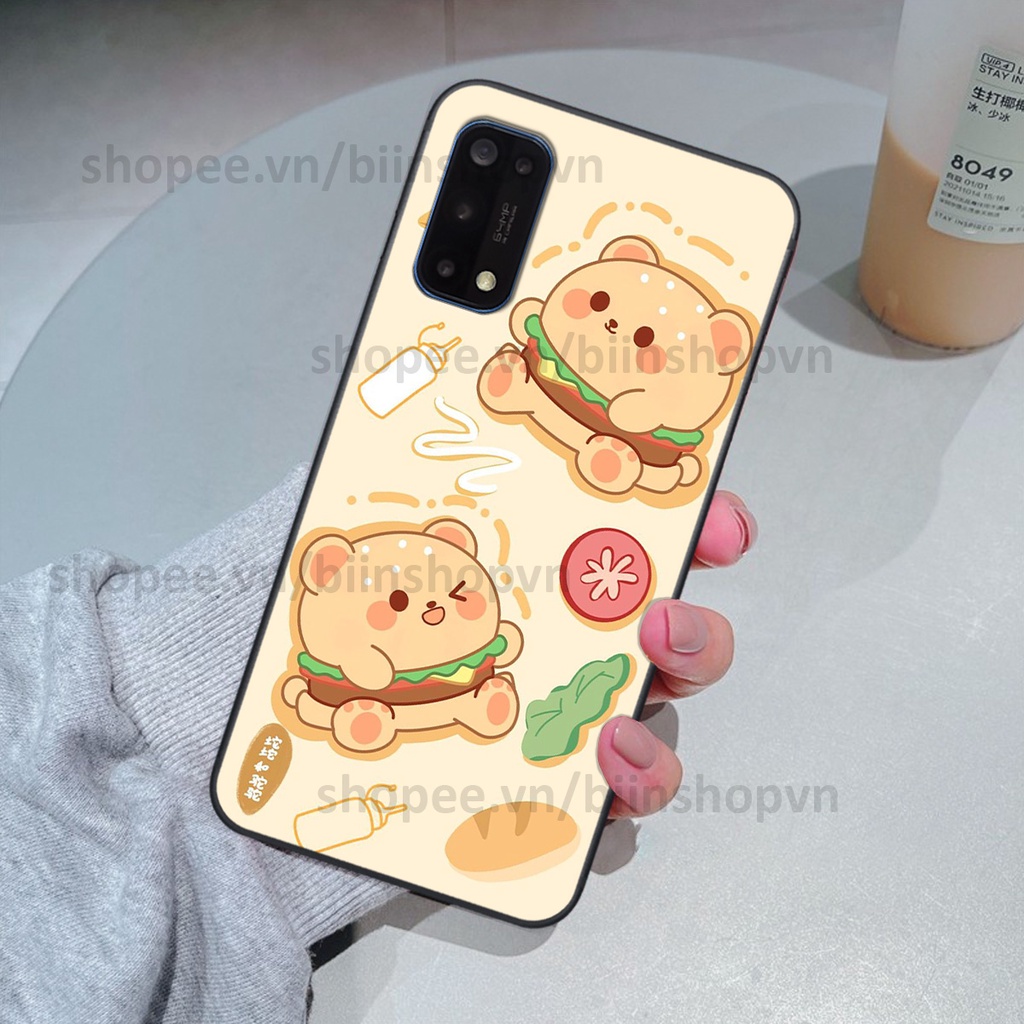 Ốp Realme 7 / 7 Pro in hình gấu chocolate kẹo ngọt siêu đẹp siêu xinh
