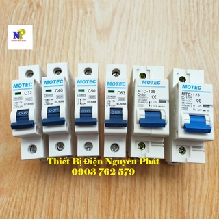 Cầu dao tự động mcb 1 pha dòng cắt 6ka - 10ka