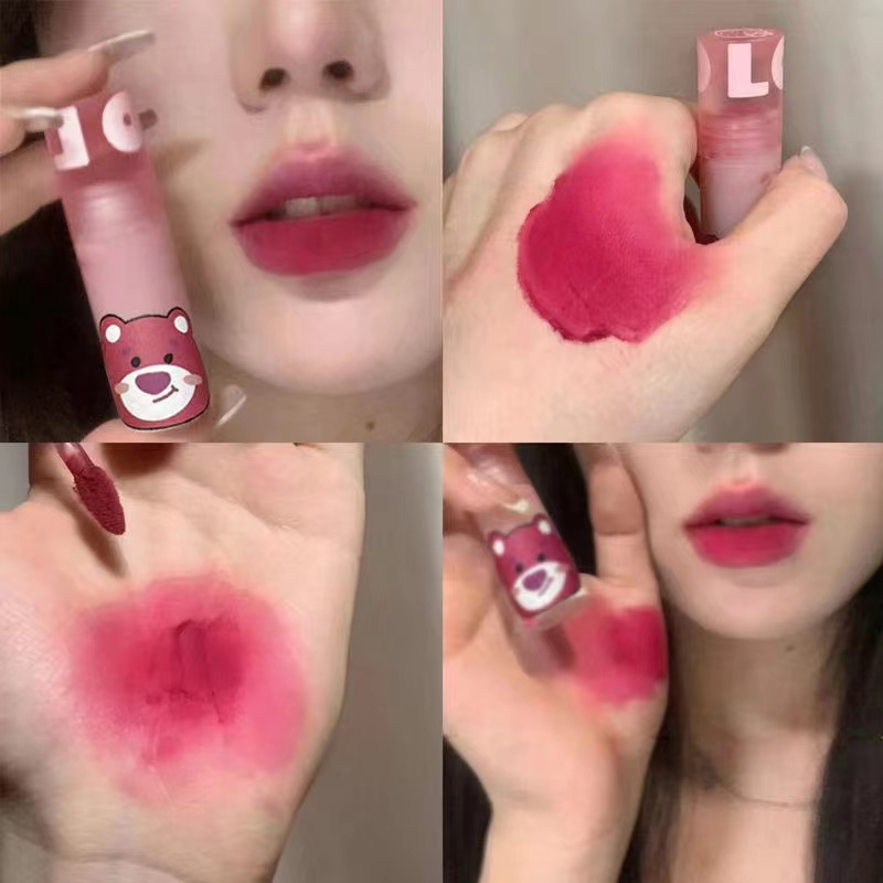 Son Môi Màu Nhung Lì Màu Trắng Mờ Xinh Xắn Dành Cho Nữ