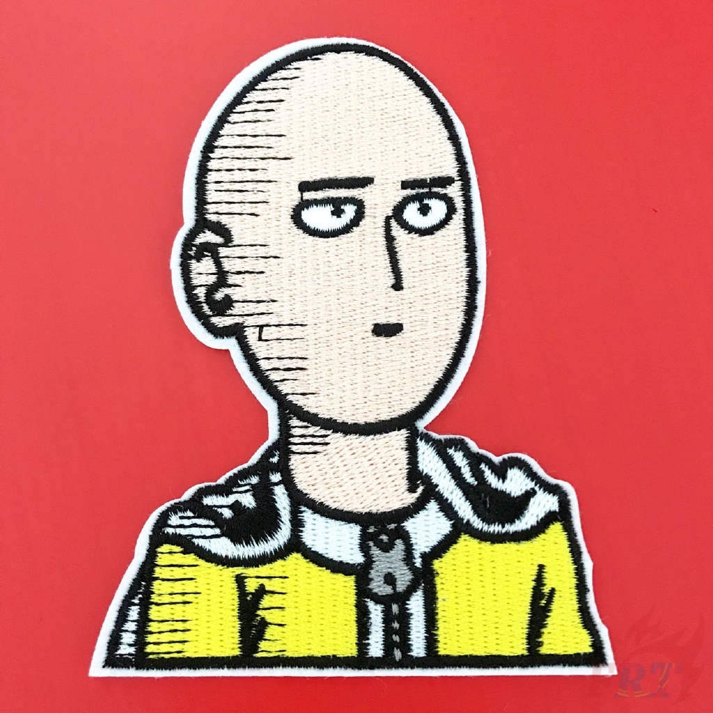 Miếng dán quần áo họa tiết anime One Punch Man xinh xắn