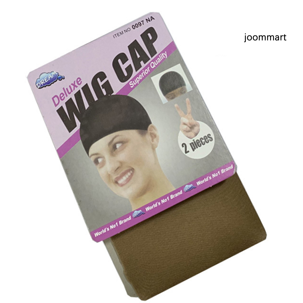 Bộ 2 cái mũ lưới đội tóc giả đàn hồi co giãn cho nữ