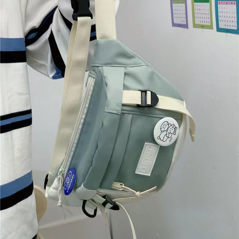 Túi Đeo Chéo Ngực Cỡ Nhỏ Phong Cách Thể Thao Cá Tính