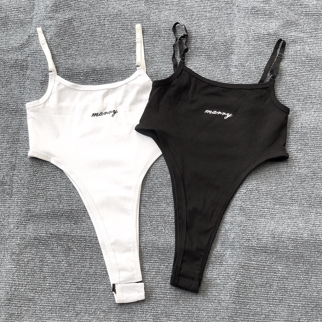 Áo Body suit Marry thần thánh chị em không thể thiếu,áo hai dây chât cotton borip co dãn bốn chiều cao cấp