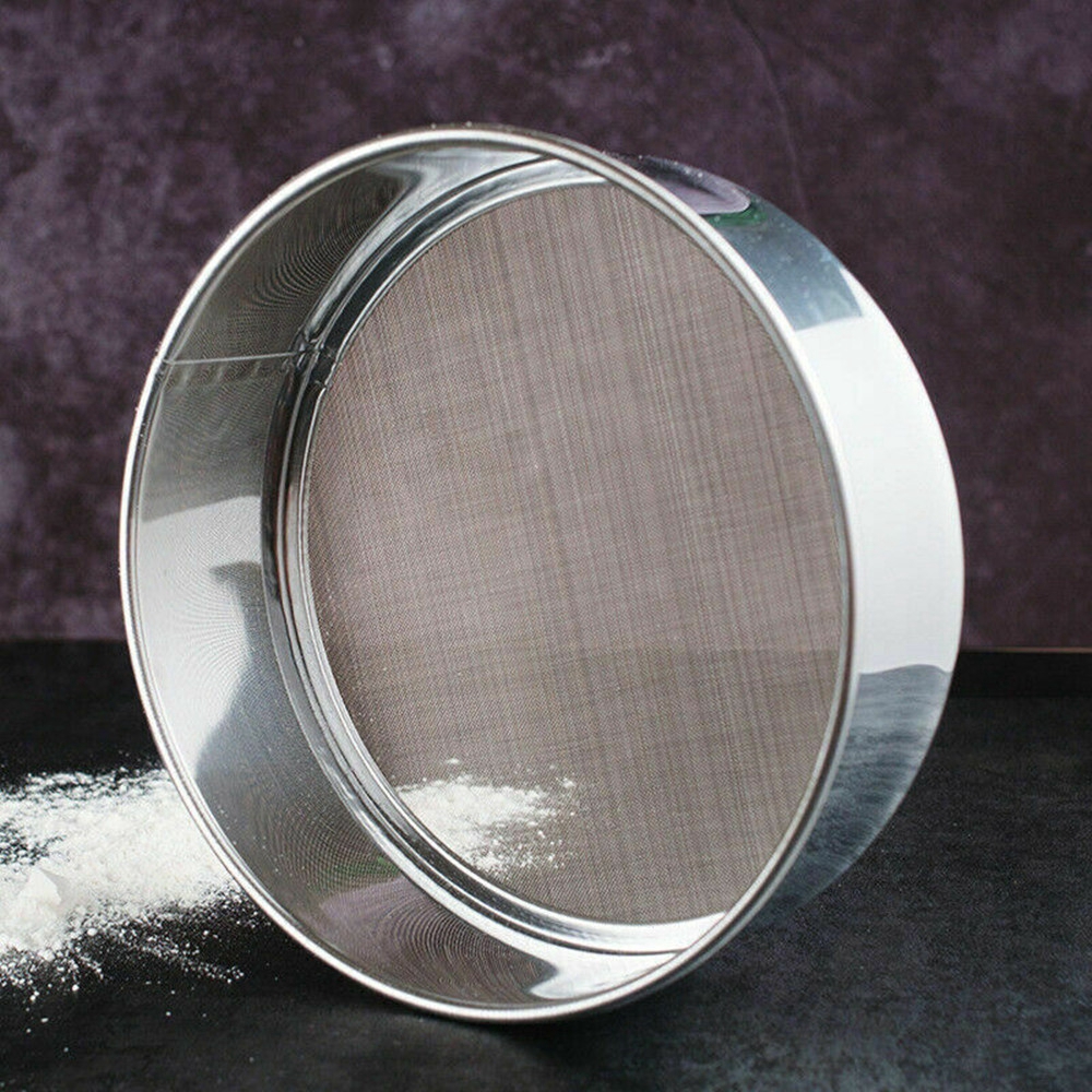 Dụng Cụ Rây Bột Bằng Thép Không Gỉ Tiện Dụng Cho Nhà Bếp