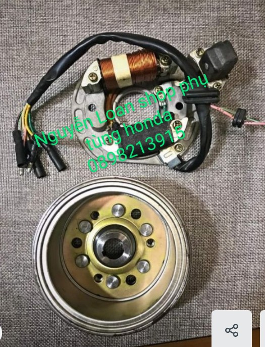 Bộ vô lăng mâm lửa dream thái hàng zin chính hãng Honda Thái