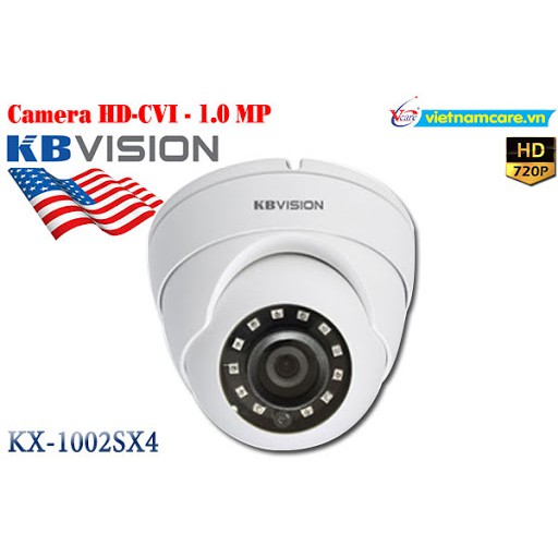 {Giá HỦY DIỆT}Camera KBVISION KX-1002SX4 DOME SẮT CMOS 1.0 Megapixel