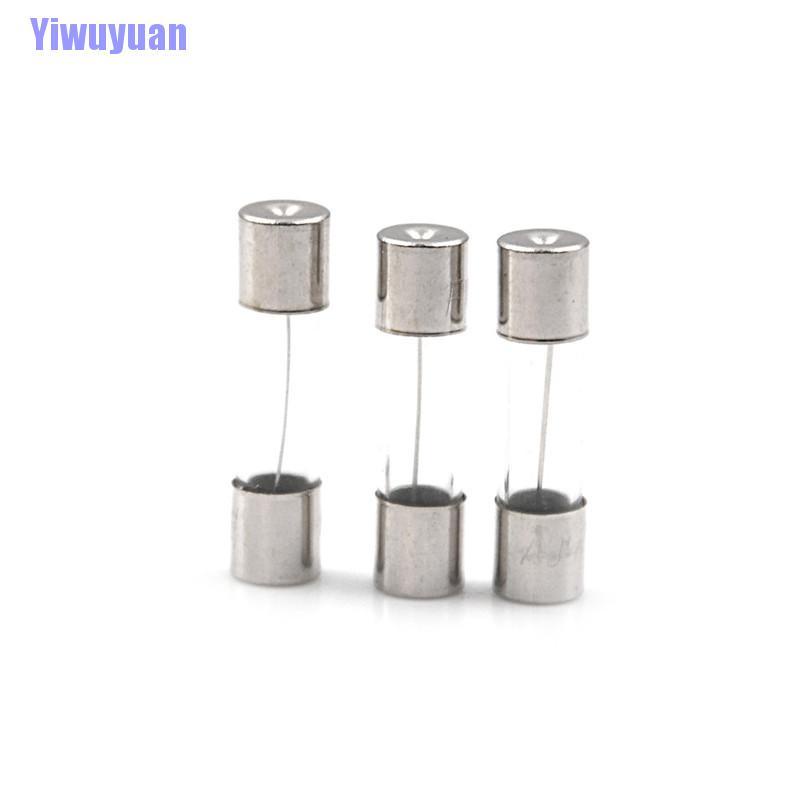Hộp 100 Linh Kiện Điện Tử 5x20mm 10a 250v 10 Amp Kính