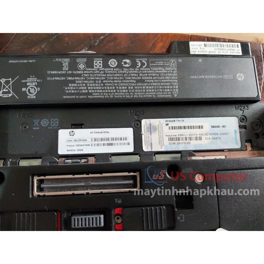 Laptop nhập zin HP Elitebook 8470p: Core i5, màn hình 14 inch | BigBuy360 - bigbuy360.vn