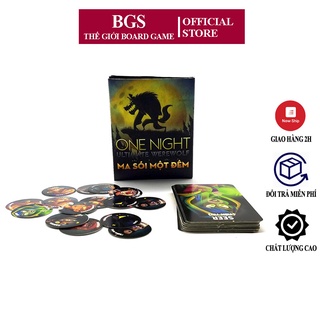 Ma sói One Night Việt Hóa, Trò Chơi Thẻ Bài Ma Sói Lên Tới 10 Người Chơi