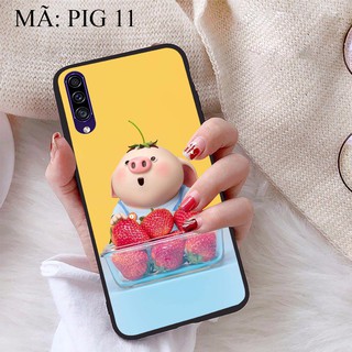 Ốp lưng Samsung A30S viền dẻo TPU BST Pig Cute