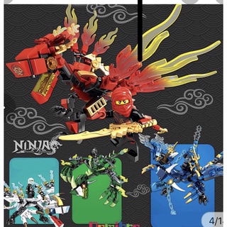 Lắp ráp lego các nhân vật ninjago a8089