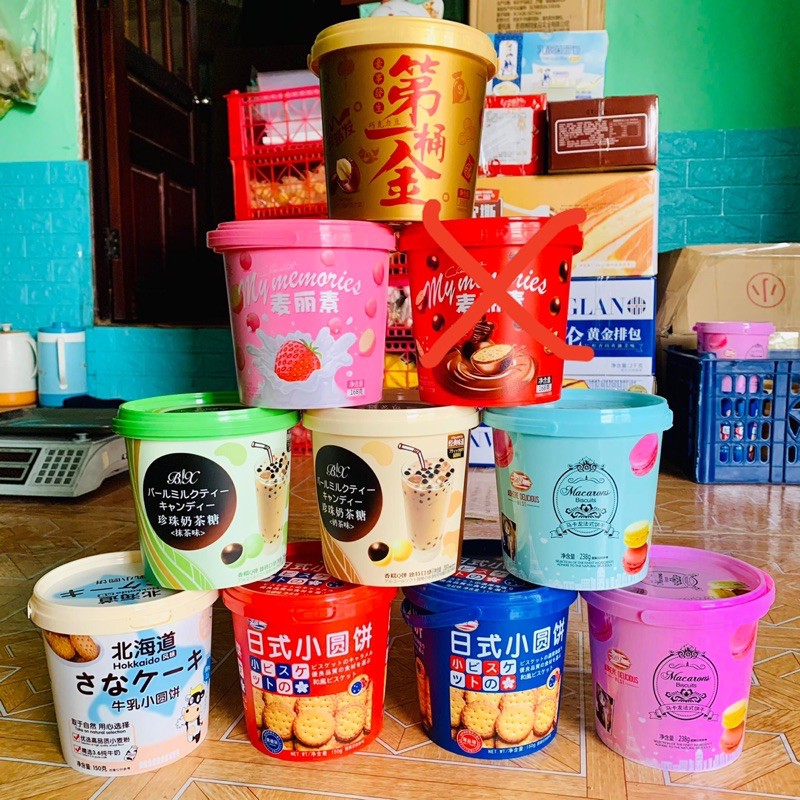 Bánh kẹo xô, mứt, socola sữa