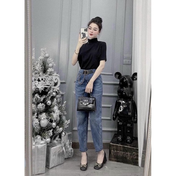 [DAQUY20]Quần JEANS túi trướcFREESHIPquần BAGGY túi viền trước hotren