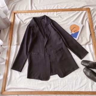 Khoác vest xanh đen