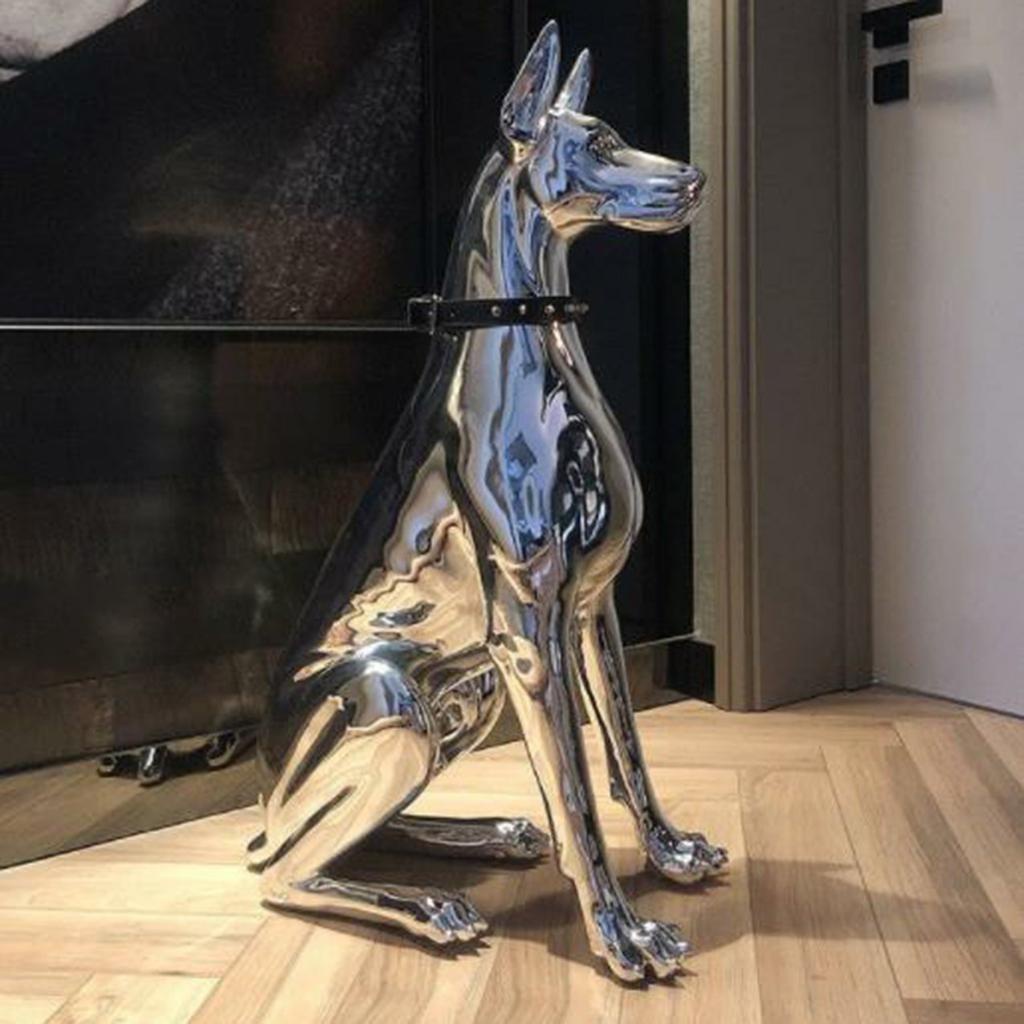 Mô hình chú chó trang trí phòng khách 2.10