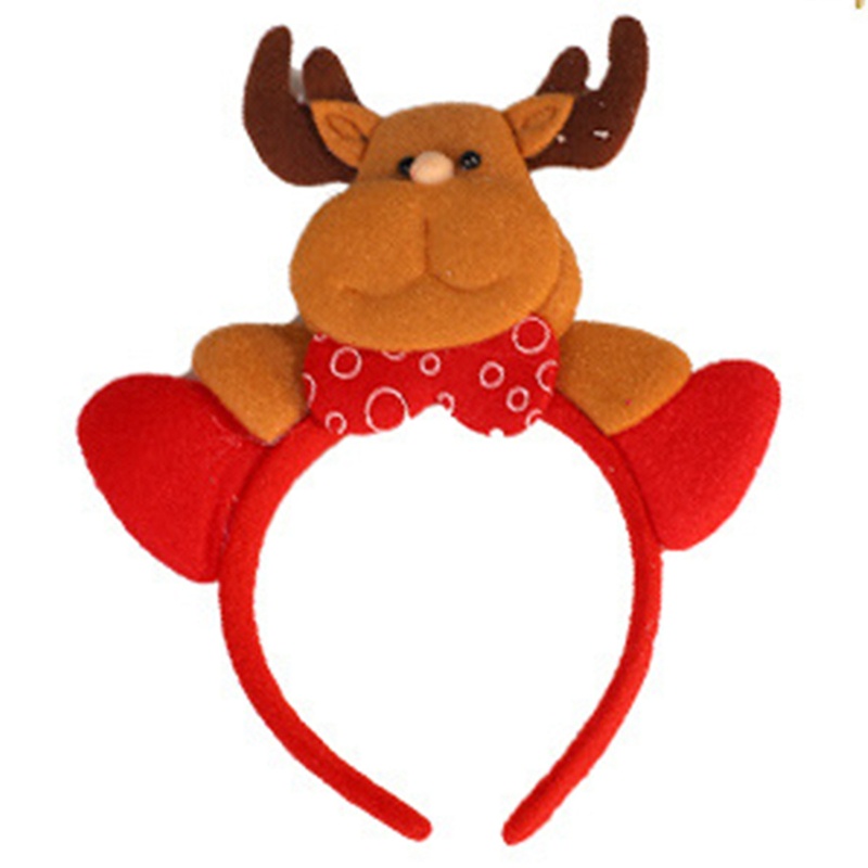 Băng Đô Cài Tóc Hình Tuần Lộc / Ông Già Noel / Người Tuyết Phong Cách Giáng Sinh Năm Mới