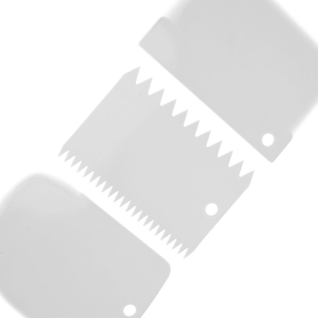 Set 3 Dụng Cụ Cắt Viền Bánh Bằng Nhựa Tiện Dụng