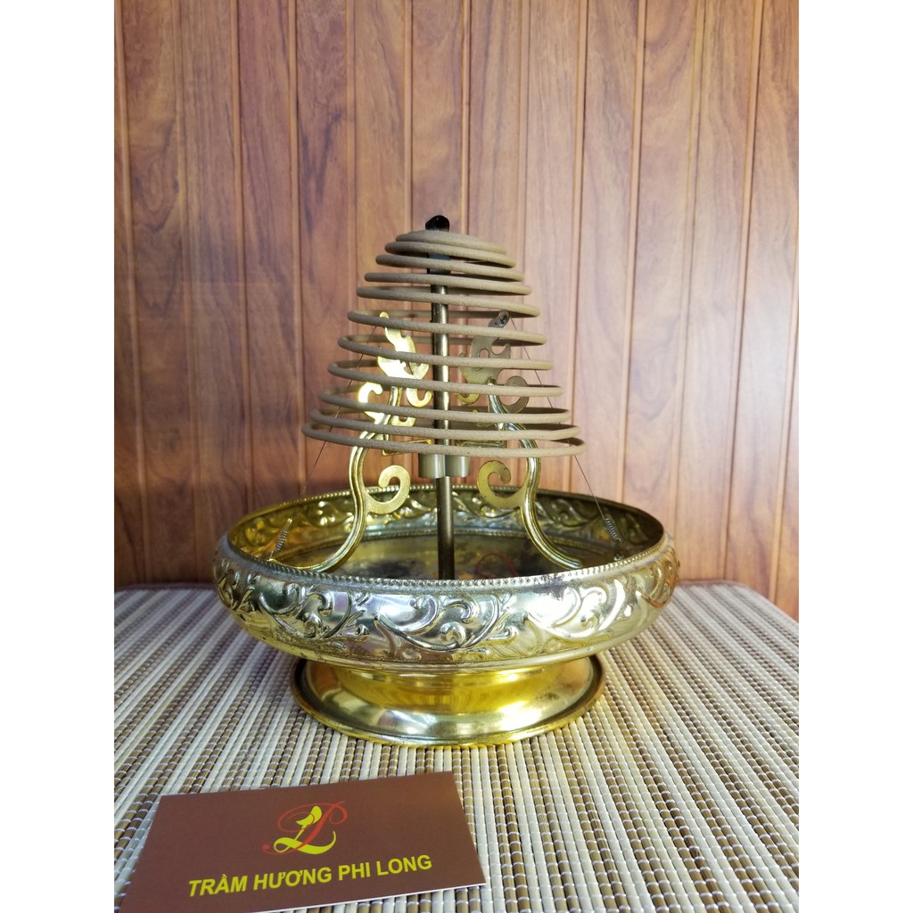 Đế giữ nhang trầm hương vòng