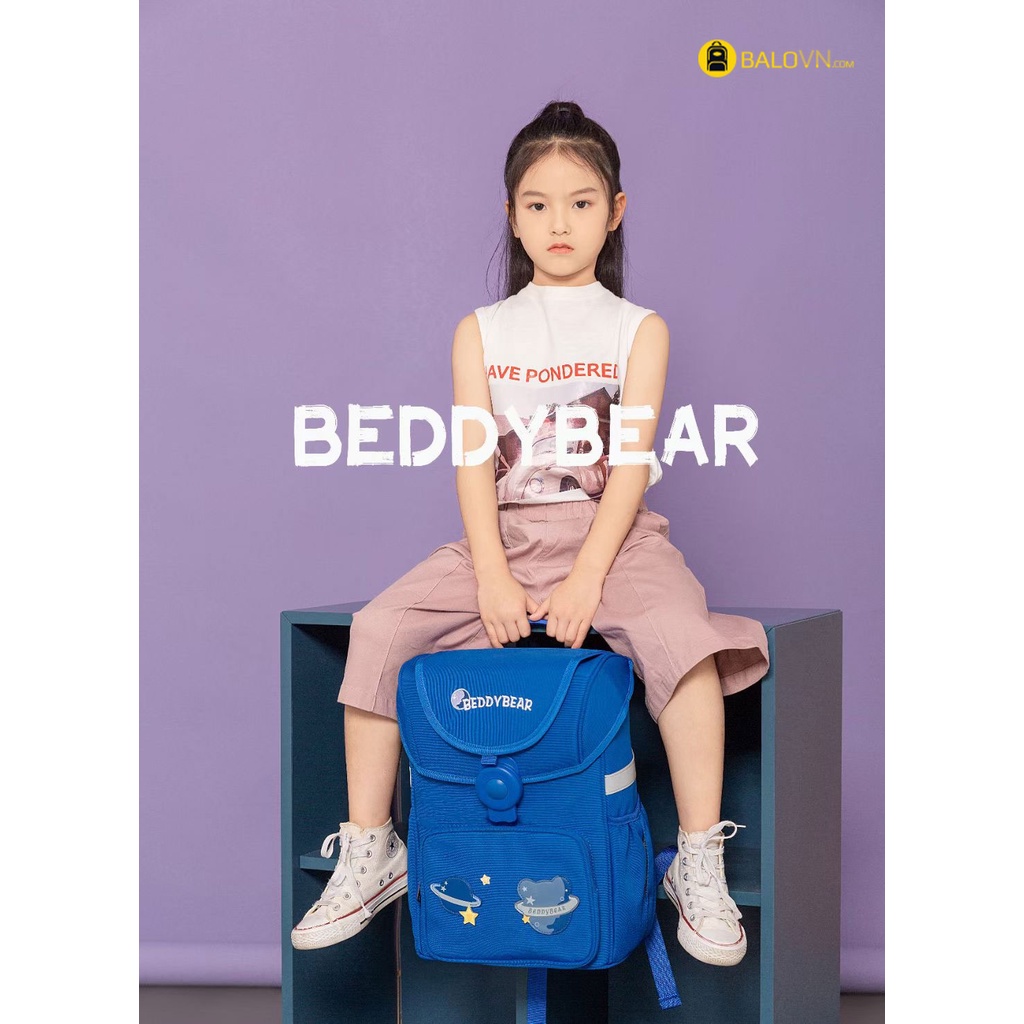 Balo Beddybear Schoolbag Cho Bé Đi Học từ 06 Tuổi Trở Lên Nhiều màu (Hàng chính hãng)