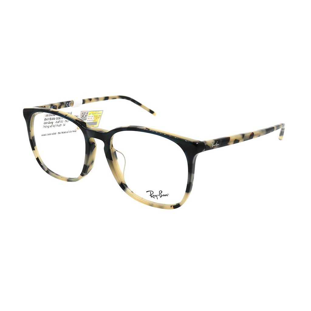 RB5387F-Gọng kính nam nữ Rayban chính hãng (54-18-150), thiết kế dễ đeo bảo vệ mắt